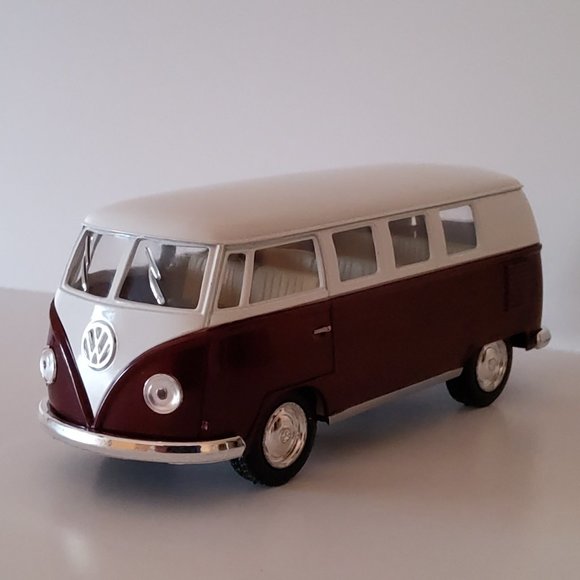 🆕 1962 VVW Classic" Bus - TOY with "Pull Back" Action - Picture 1 of 5